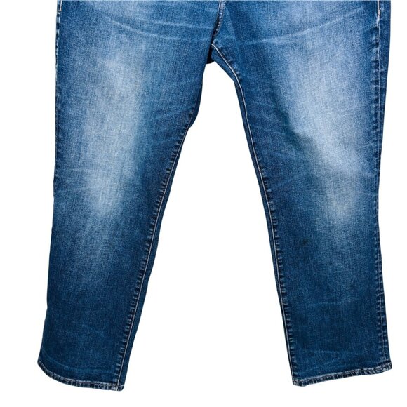 Silver Mens Machray Athletic Fit Straight Leg Jeans Stretch Denim Size W36/L30 - Picture 5 of 12